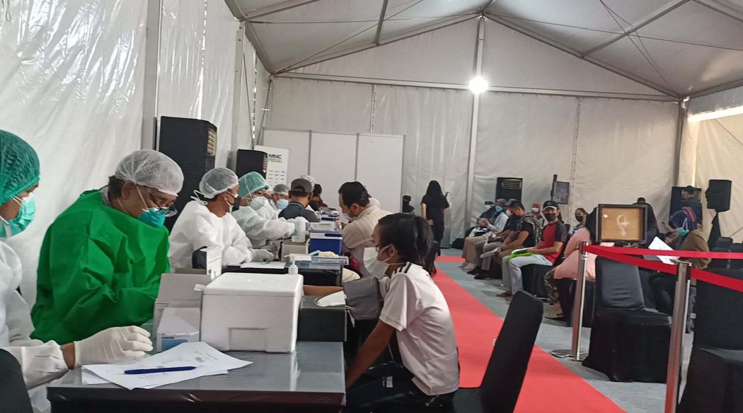 Vaksinasi Dosis Ke-2 di Sentra MNC Studios Disambut Antusias Masyarakat