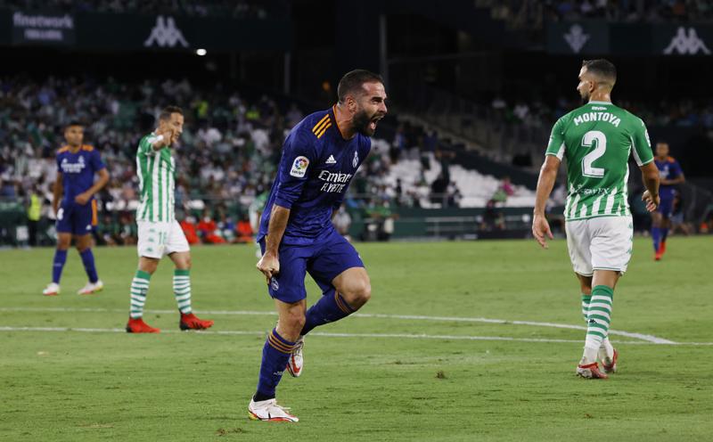 Madrid Menang Tipis atas Real Betis, Dani Carvajal Pahlawan