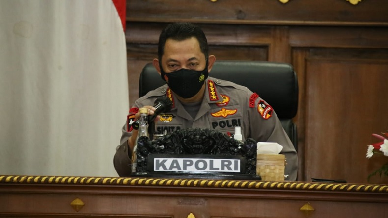Kapolri Instruksikan Seluruh Polda Tak Reaktif Sikapi Aspirasi Warga saat Kunjungan Presiden