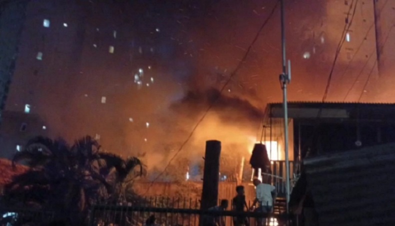 Rumah di Kemayoran Jakpus Terbakar, 21 Mobil Damkar Dikerahkan