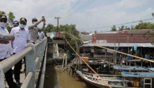 Pelabuhan Desa Kurau Bangka Tengah Dikeruk, Kapal Wisata Bisa Bersandar