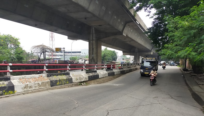 Ngeri, Jalan di Kota Bogor Ini Ambles