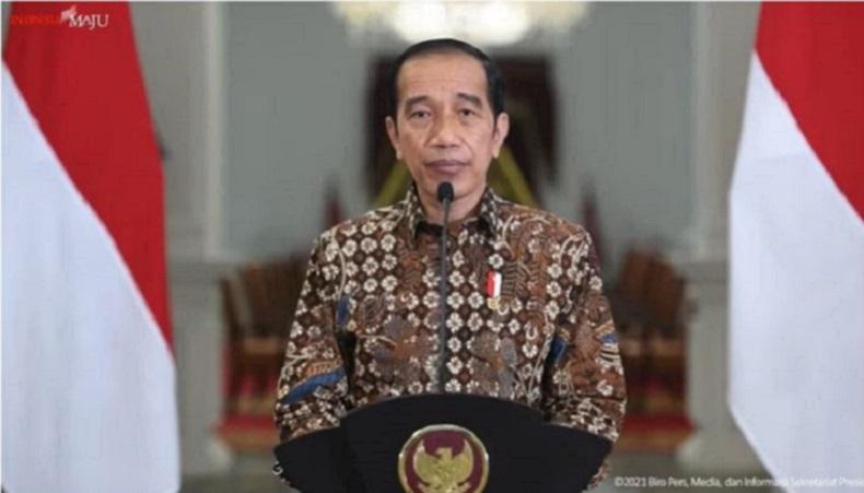 Jokowi Resmikan Rusun Pasar Rumput