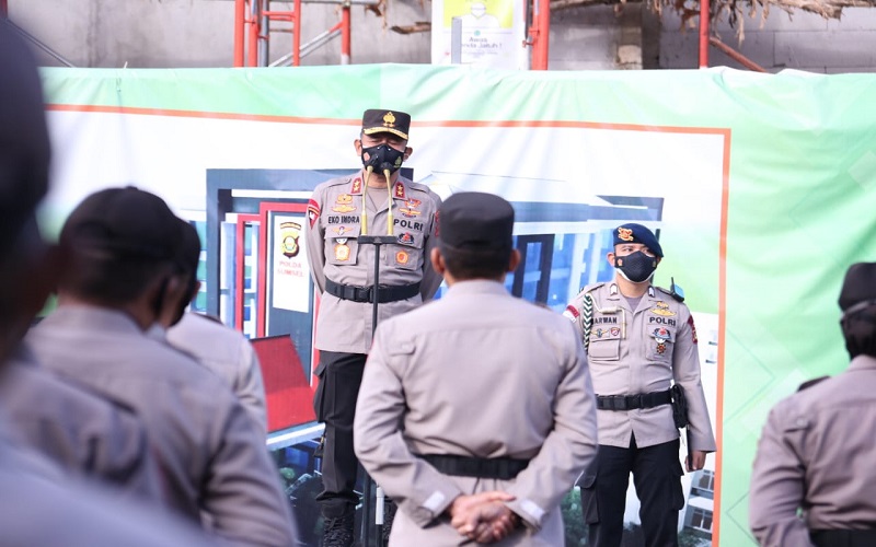  Pamit dari Polda Sumsel, Irjen Pol Eko Indra Heri Minta Semua Tetap Semangat 