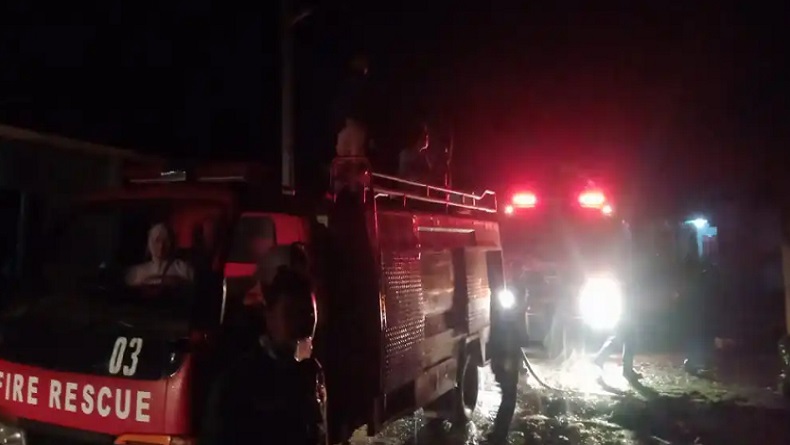 Pasar Sedo Demak Terbakar, 48 Kios Pedagang Hangus Rata dengan Tanah