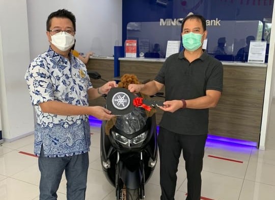 2 Pedagang Raih Yamaha NMAX dari