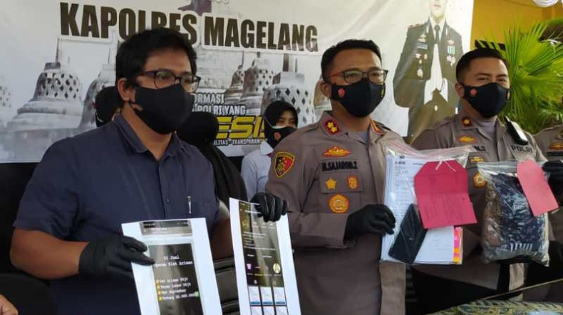 Kasus Arisan Online, Perempauan Asal Magelang Ditangkap Polisi 
