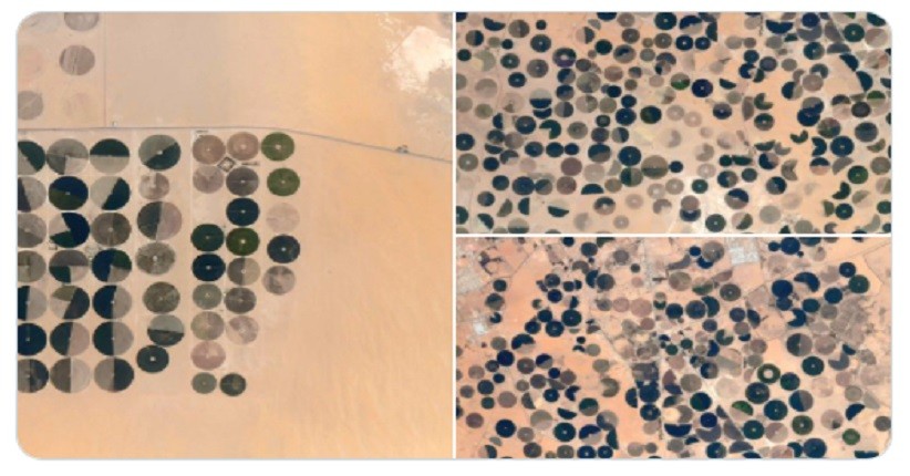 Astronot Jepret Bumi dari Luar Angkasa, Foto Tunjukkan Benda Mirip Piringan Hitam Raksasa