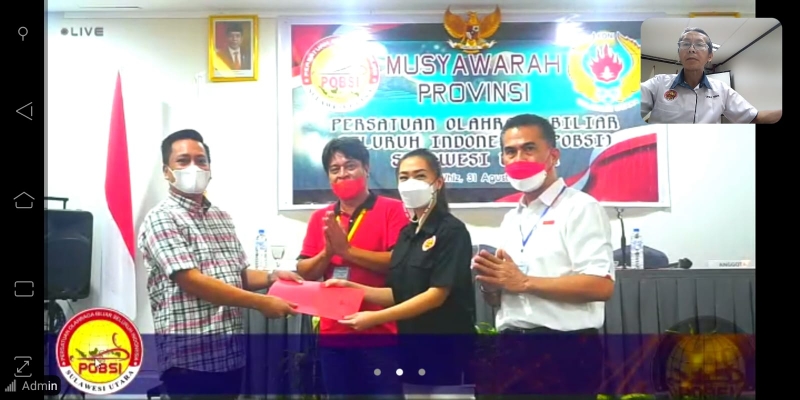 Joseph Stefanus Kopalit Terpilih Secara Aklamasi Jadi Ketum POBSI Sulawesi Utara