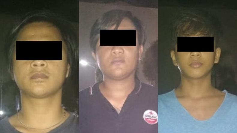 Rusak dan Ancam Pengemudi Mobil Tanpa Alasan Jelas, 3 Pemuda Ditangkap Polisi
