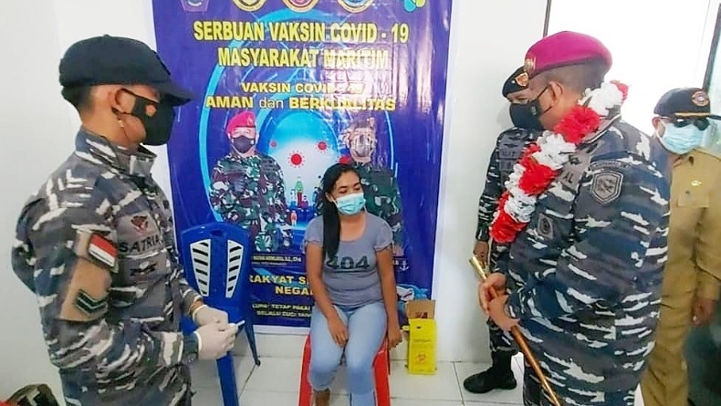Banyak yang Terpapar Covid-19, Baru 139 Nakes di Sangihe Disuntik Vaksin Moderna 