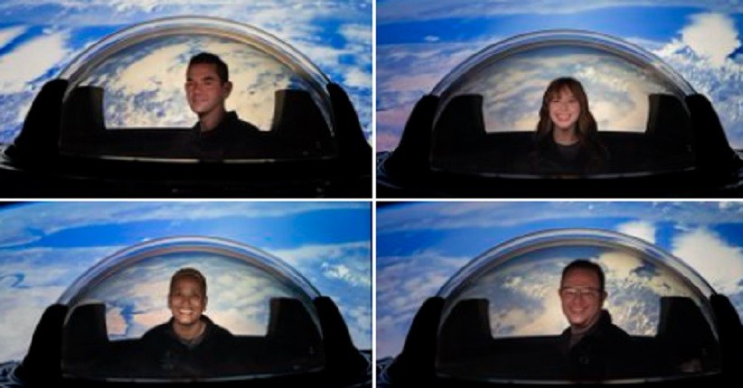 Desain Baru Crew Dragon SpaceX, Ada Kubah Kaca yang Tawarkan Pemandangan Bumi