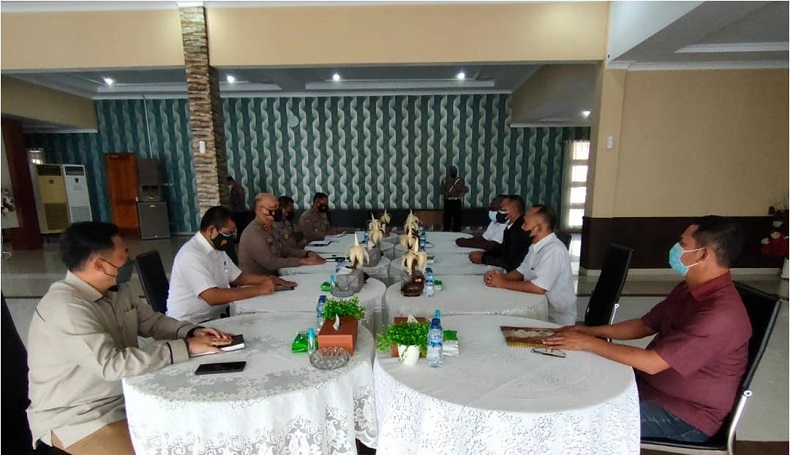 Datangi Kapolda, DPRD Malra Serahkan Dokumen Kasus Anggaran Covid-19