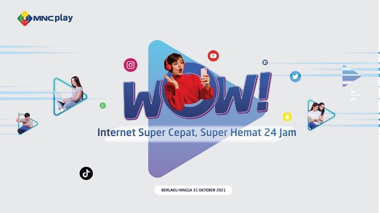 Nikmati Internet Super Cepat 100 Persen Fiber Optic & Hemat Rp7.000/Hari dari MNC Play, Cek di Sini! 