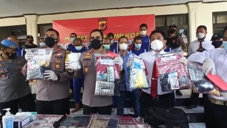 11 Pengedar Narkoba di Sukabumi Ditangkap, Polisi Sita Sabu dan Obat Terlarang
