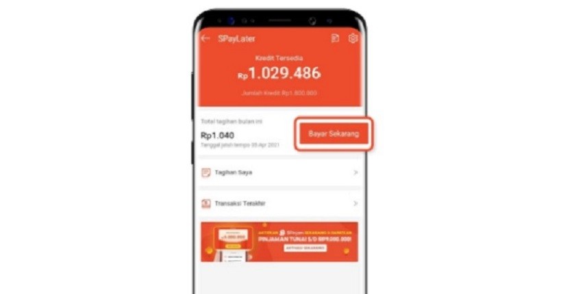 Cara Bayar Shopee Paylater Sebelum Periode Tagihan