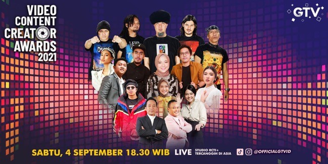 Malam Ini! Atta Halilintar, Ria Ricis, hingga Denny Cagur Siap Meriahkan Video Content Creator Awards 2021