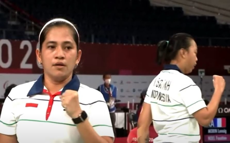 Hasil Bulu Tangkis Asian Para Games 2022: Ganda Campuran Sumbang Emas ke-19 Bagi Indonesia