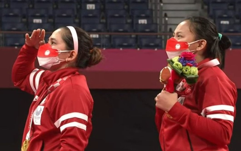 Leani/Khalimatus Dapat Emas, Posisi Indonesia Naik di Klasemen Sementara Paralimpiade Tokyo 2020