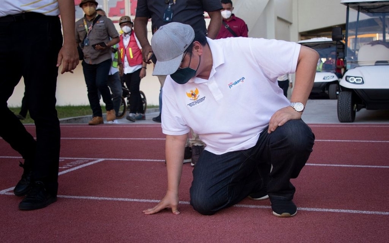 Stadion Lukas Enembe untuk PON XX Ikuti Standar FIFA, Menko Airlangga: Luar Biasa