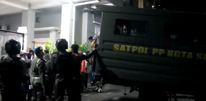 Puluhan Warga di Surabaya Terjaring Operasi Yustisi, Rumah Makan Dijadikan RHU 