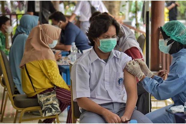  Vaksin Dosis Pertama Baru 26 Persen, Sleman Terus Genjot Vaksinasi bagi Remaja