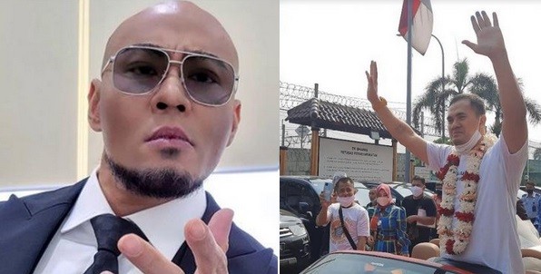Saipul Jamil Keluar dari Penjara Dikalungi Bunga, Deddy Corbuzier Nyindir: Menang Medali Emas