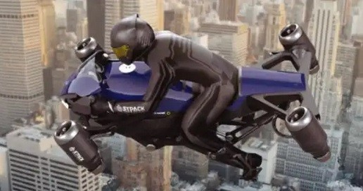 Amerika Kembangkan Motor Terbang, Penampakannya seperti Kendaraan Luar Angkasa