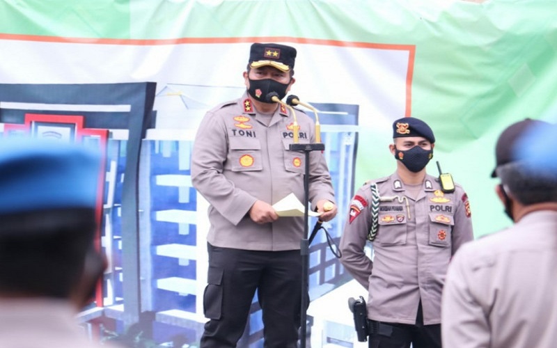 Irjen Toni Harmanto Minta Polisi di Sumsel Tetap Mewaspadai Covid-19