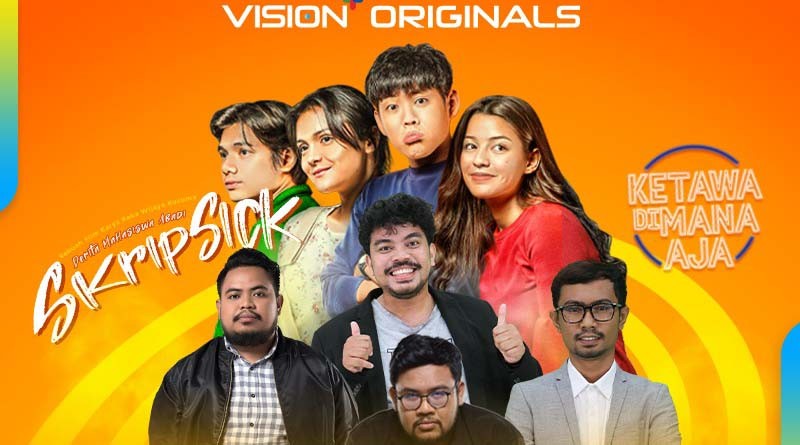 Platform Streaming Vision+ Hadirkan Tema Komedi, Ada Ketawa di Mana Aja hingga Skripsick