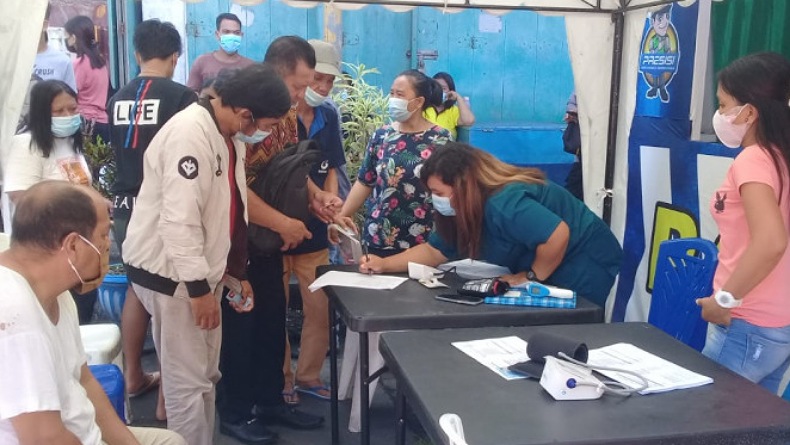 Polres Sangihe Gencar Gelar Vaksinasi Covid-19 di Wilayah Kecamatan