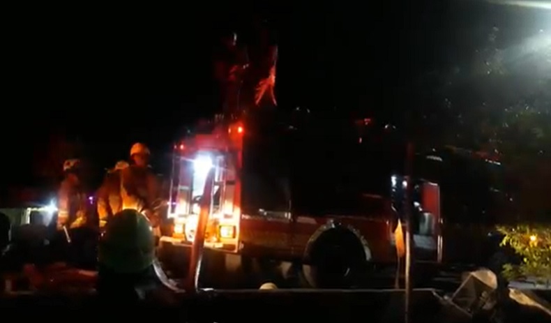 Lapas Tangerang Kebakaran, Puluhan Mobil Damkar Berjibaku Padamkan Api