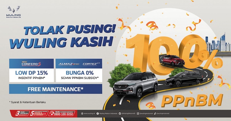 Wuling Motors Jor-joran Berikan Subsidi PPnBM hingga 100 Persen Lengkap dengan  Beragam Promo Menarik