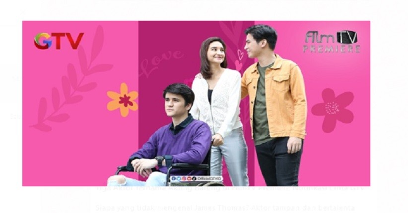Tiga Aktor Ternama Akting Bareng di FilmTV Premiere Notifikasi Cinta GTV