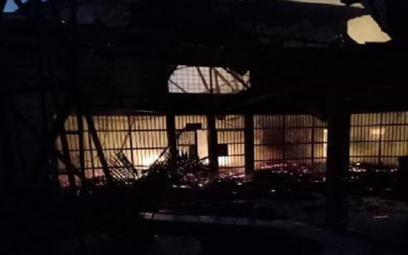 Lapas Tangerang Terbakar Puluhan Napi Tewas, Begini Penampakannya 