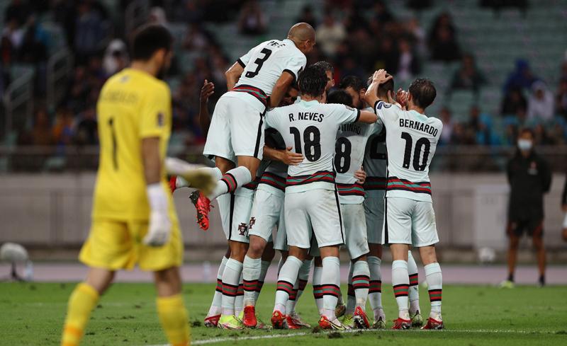 Tanpa Cristiano Ronaldo, Portugal Pesta Gol di Markas Azerbaijan