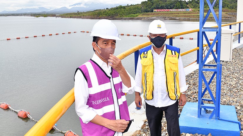 Jokowi Resmikan Bendungan dan Tanam Padi di Jatim Hari Ini