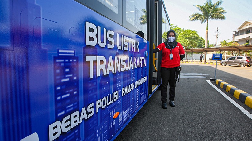 Bus Listrik TransJakarta Mulai Uji Coba Belum Dipungut Biaya, Ini Syarat Naiknya