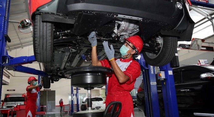 Ada PPKM, Mitsubishi Catat 950 Konsumen Pilih Perbaikan Mobil di Rumah 