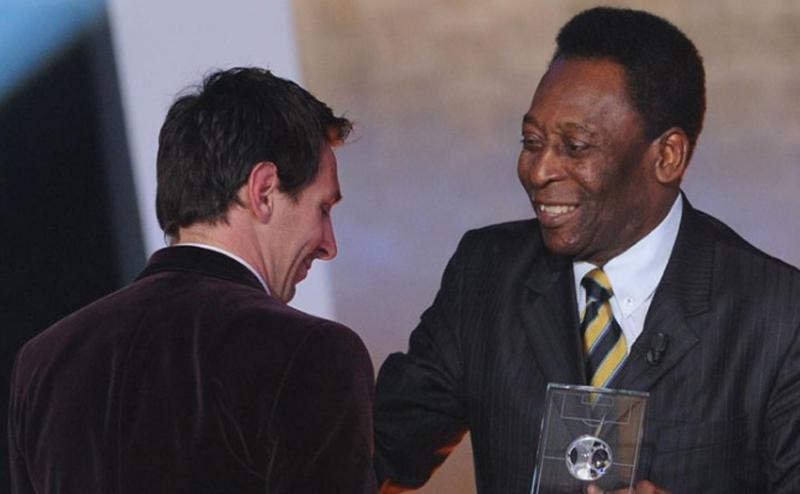 Messi Diremehkan Pele Cuma Jago Kaki Kiri, Ini Cara La Pulga Bungkam Sang Legenda 