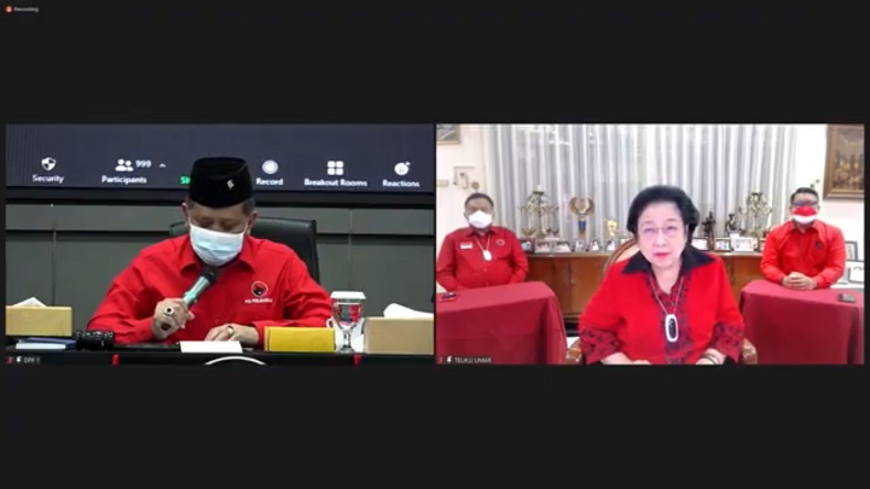 Begini Cerahnya Wajah Megawati saat Buka Pendidikan Kader PDIP