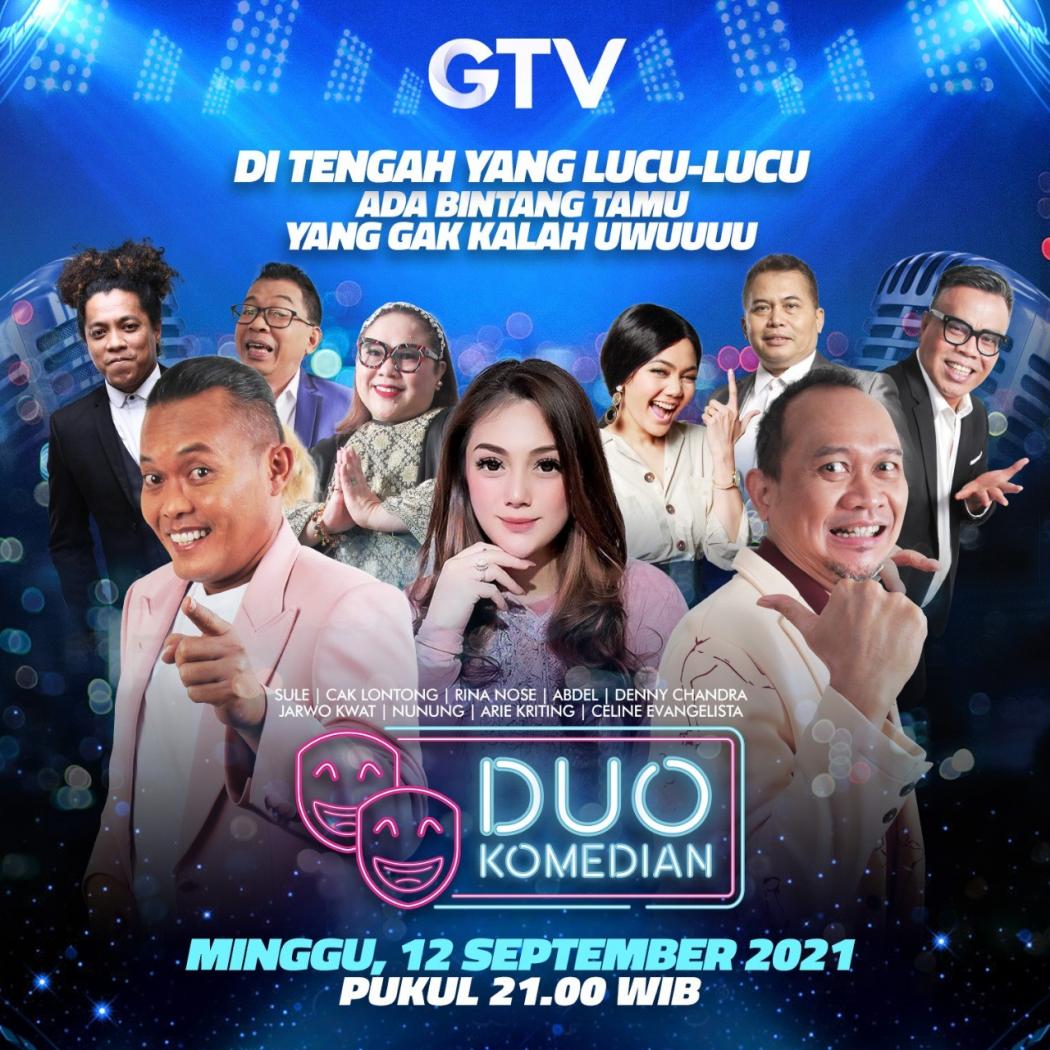GIliran Celine Evangelista Diundang Sultan Sule ke Duo Komedian GTV 