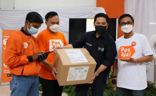 Erick Thohir Harap Pos Indonesia Jadi Central Distribution Hub di Indonesia