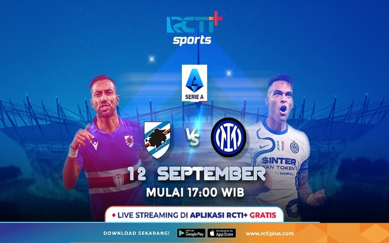 Link Live Streaming Sampdoria Vs Inter Milan di RCTI+: Edin Dzeko Momok Menakutkan Il Samp