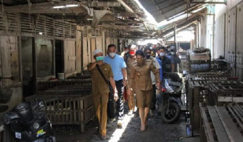 Revitalisasi Pasar Beringin Singkawang, PKL Disediakan Lapak Baru di Terminal