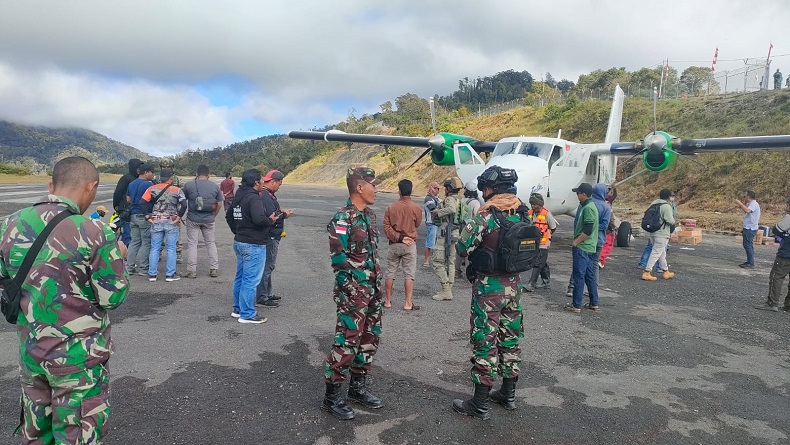 Pesawat Rimbun Air yang Jatuh di Intan Jaya Bawa Logistik 1,5 Ton