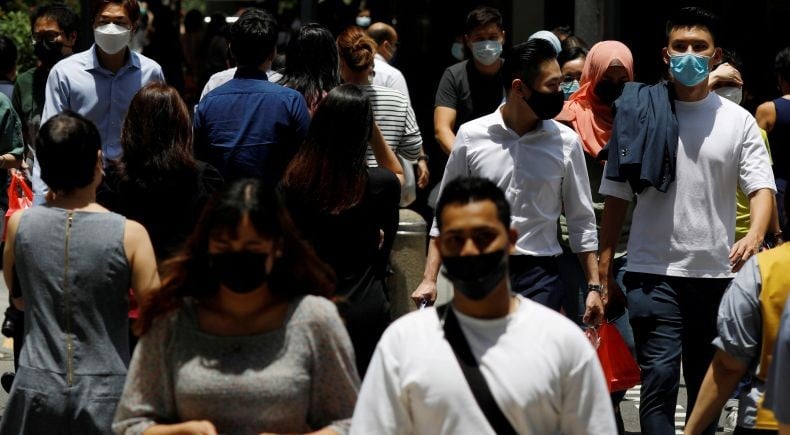Singapura Catat Rekor Kasus Covid sejak Setahun Terakhir, 837 Orang Terpapar dalam Sehari