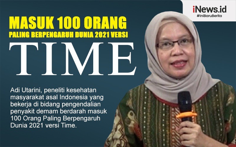 Sosok Adi Utarini, Guru Besar UGM yang Masuk 100 Orang Paling Berpengaruh Dunia 2021 Versi Time