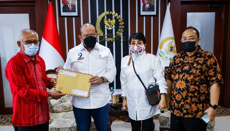 Bertemu LaNyalla, Perkumpulan Penghuni Tanah Surat Ijo Surabaya Minta Dukungan Agar Presiden Bersikap