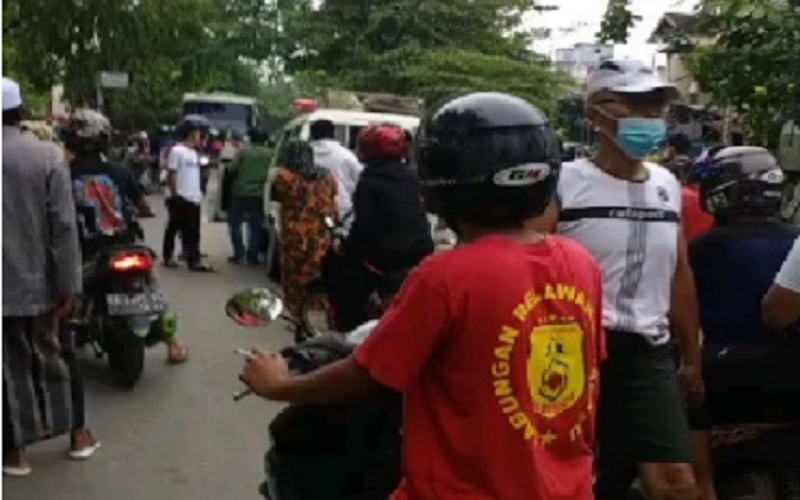 Banjarmasin Geger, Pria Tewas di Atas Motor